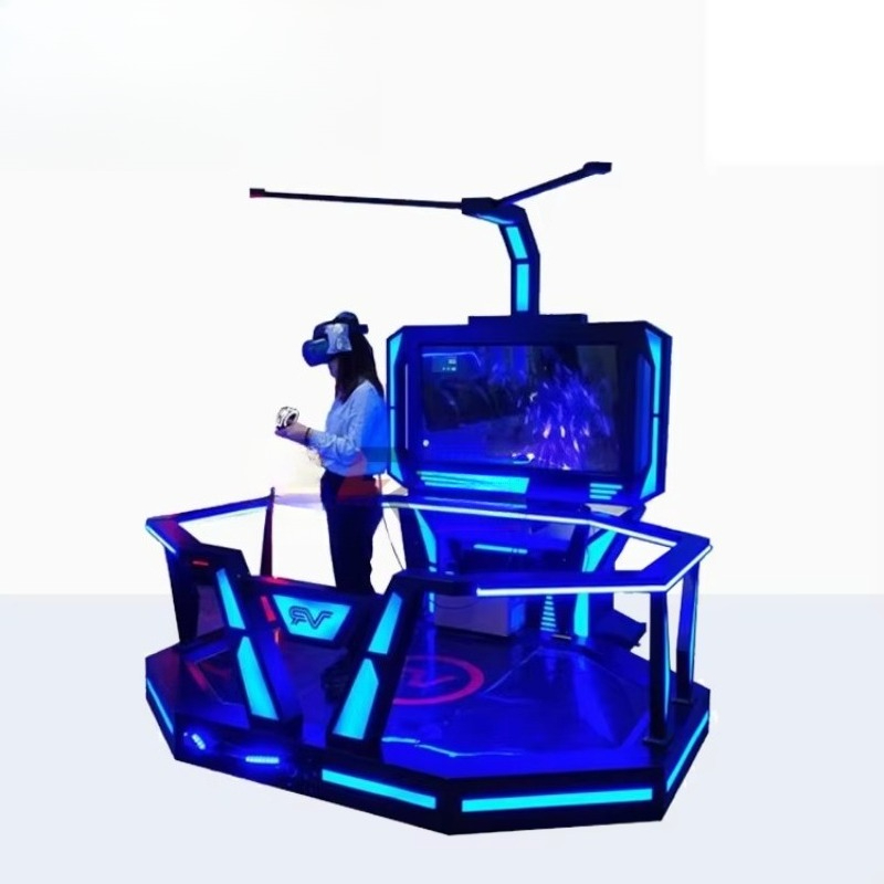 9D Vr Simulator - Simulator Permainan Arcade VR Platform Berjalan