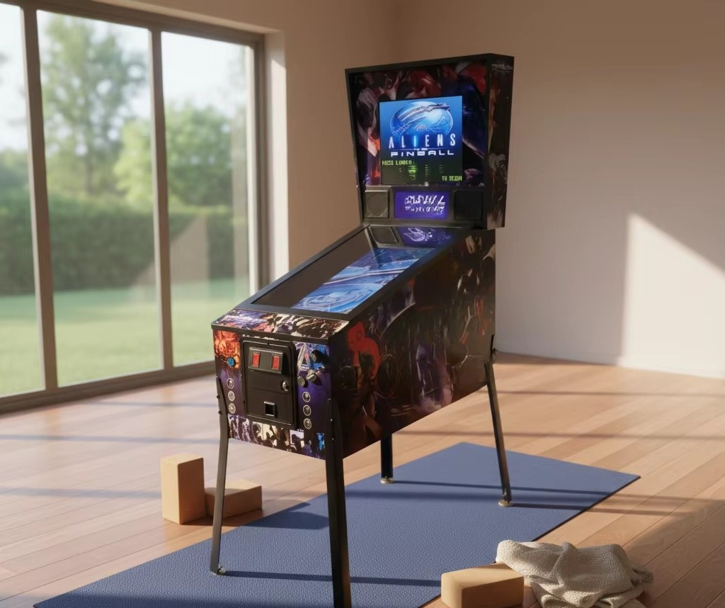 Lcd Screen Arcade - Mesin pachinko virtual tiga layar, mesin