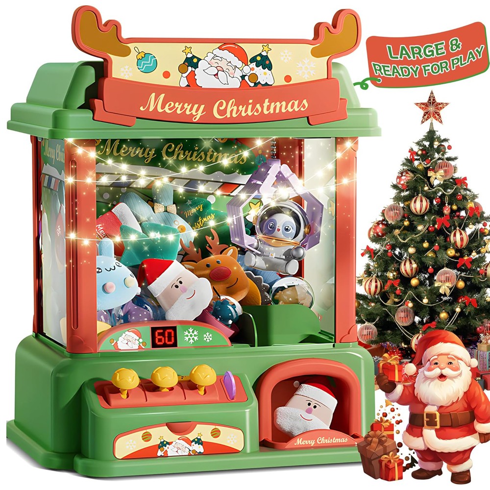 Mesin cakar Natal untuk anak-a - Candy Vending Machine ulasan dan harga