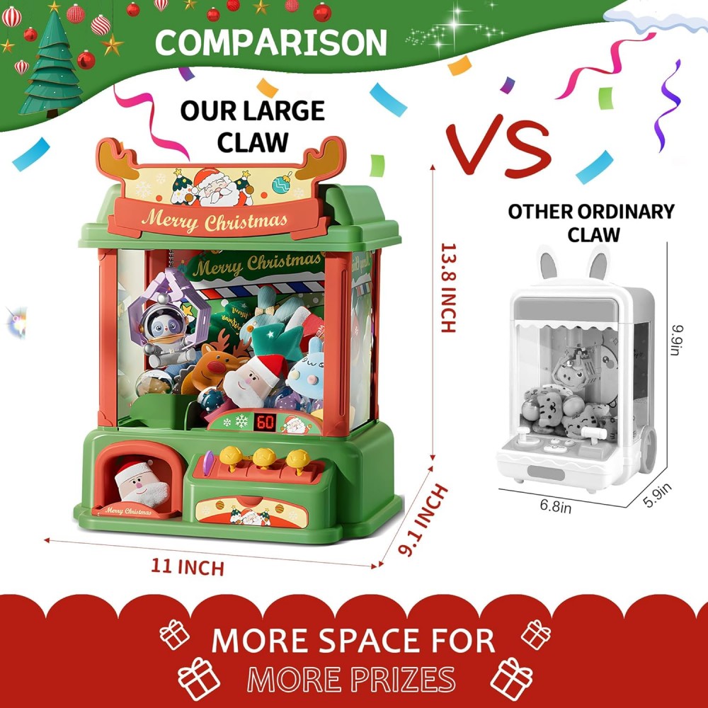 Mesin cakar Natal untuk anak-a - Candy Vending Machine ulasan dan harga
