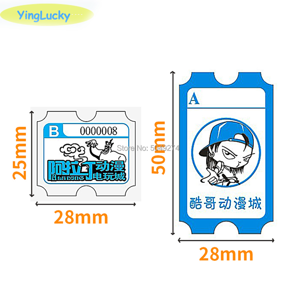 Yinglucky 2000 Buah/Lot Penebu - Ticket Redemption Machine ulasan dan harga