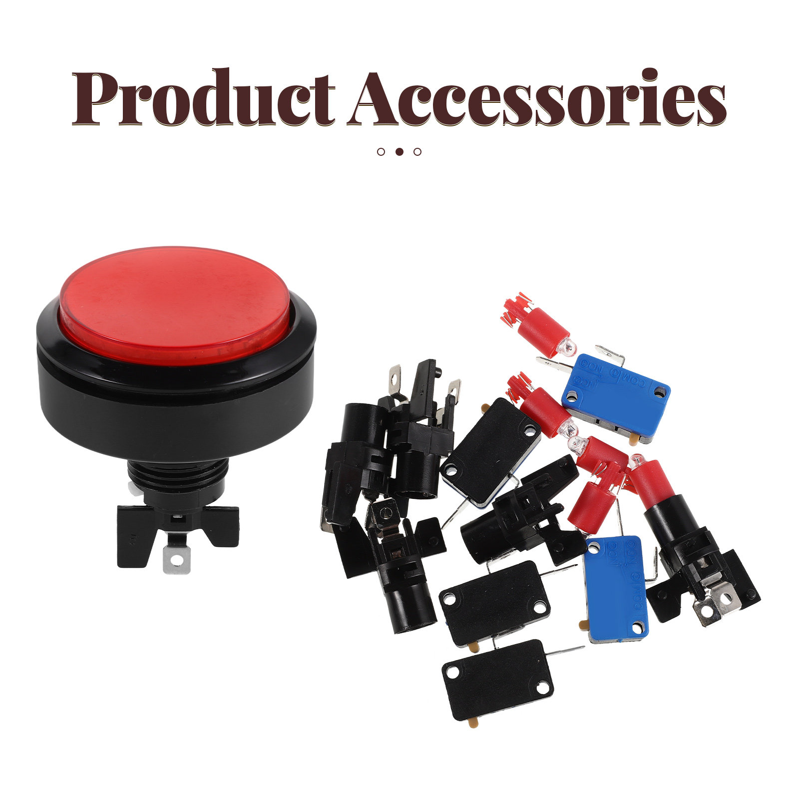 5 Buah Tombol Arcade 60Mm deng - Arcade Game Cabinet ulasan dan harga