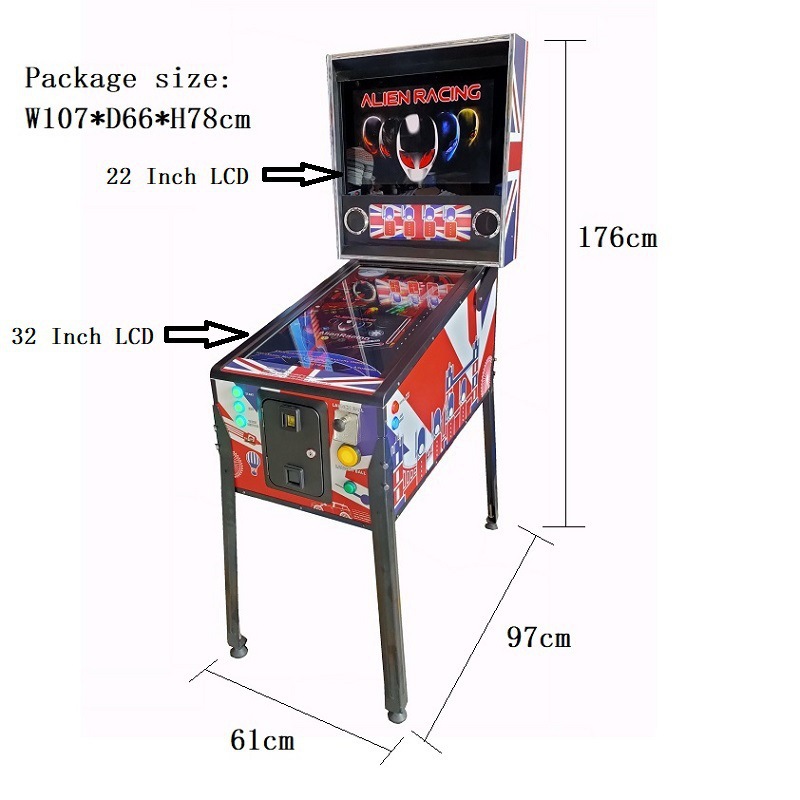 Mesin pachinko virtual tiga la - Lcd Screen Arcade ulasan dan harga