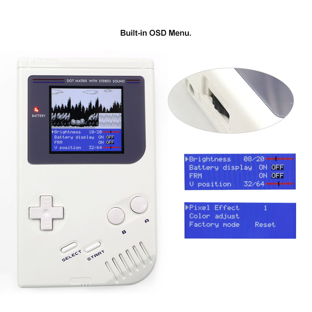 Layar IPS HISPEEDIDO GB DMG Kt - Lcd Screen Arcade ulasan dan harga